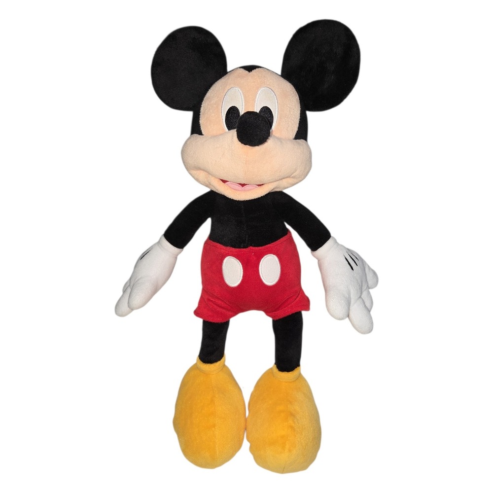 Disney Store Mickey Mouse Plush Classic Red Shorts Yellow Shoes Toy - Picture 3 of 6